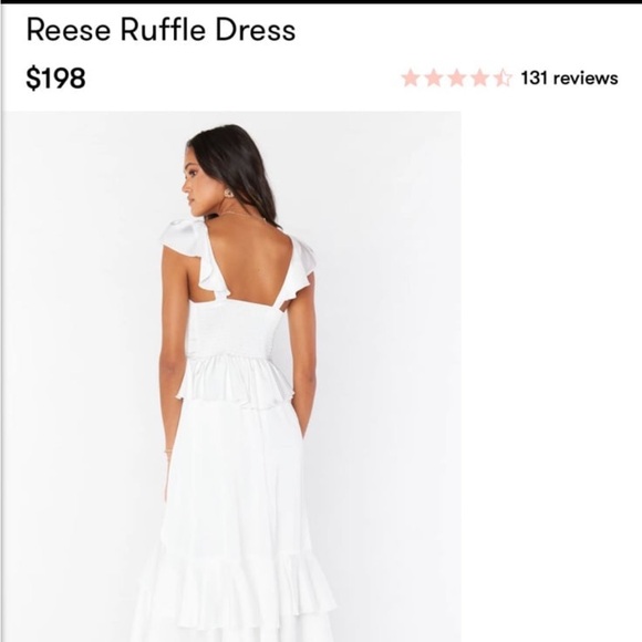 Show Me Your MuMu Reese Ruffle Dress - Picture 2 of 4